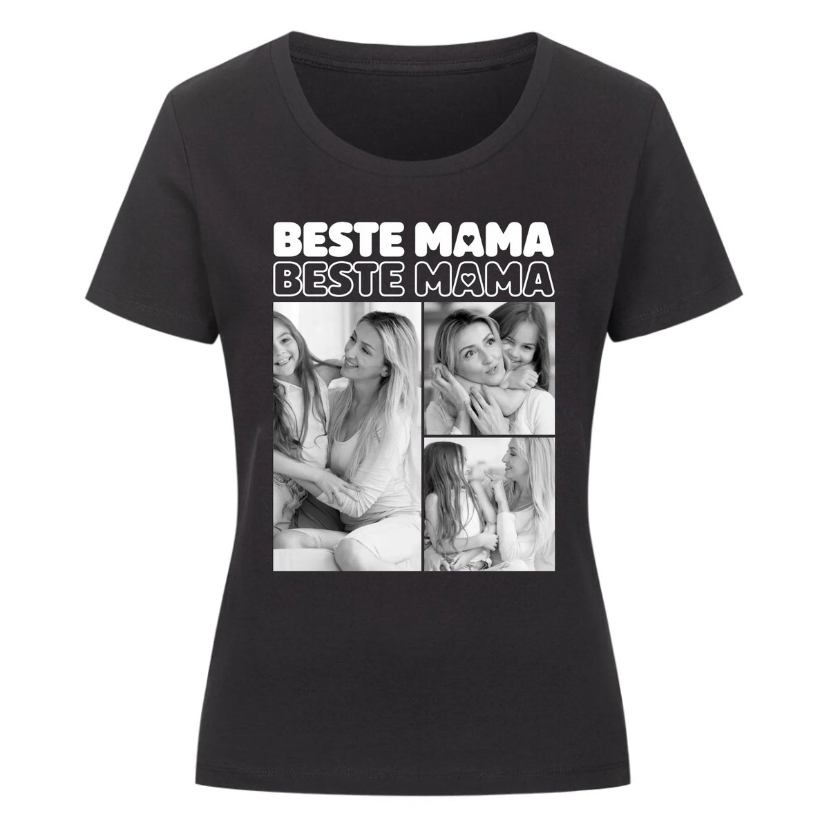 BESTE MAMA FASSADE - T-Shirt Premium Femme Personnalisable