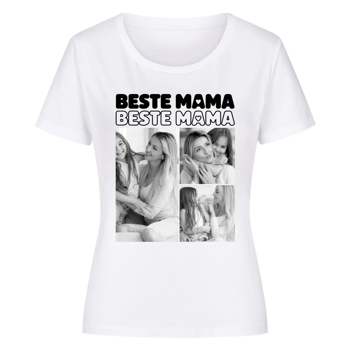 BESTE MAMA FASSADE - T-Shirt Premium Femme Personnalisable