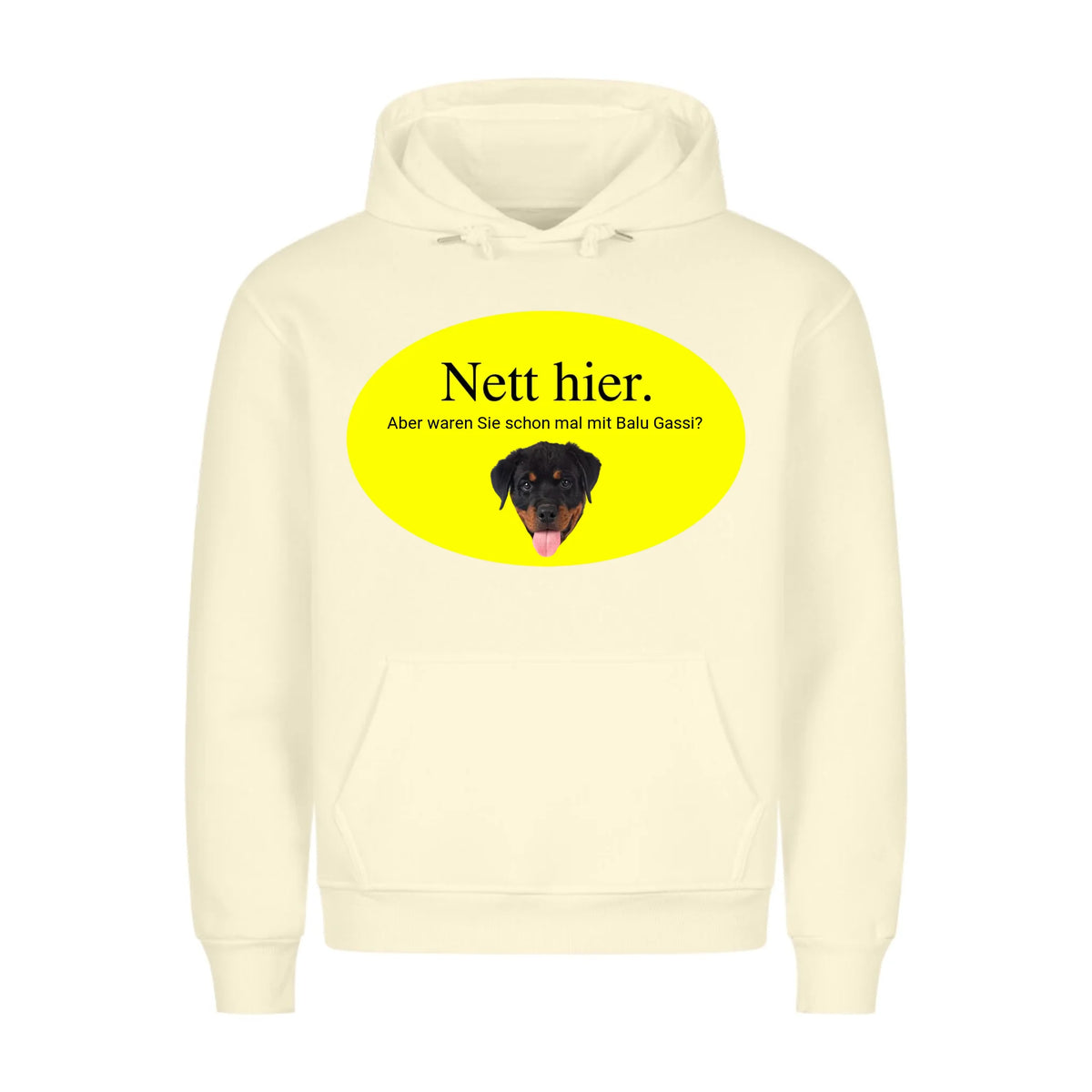 NETT HIER GASSI - Custom Hoodie