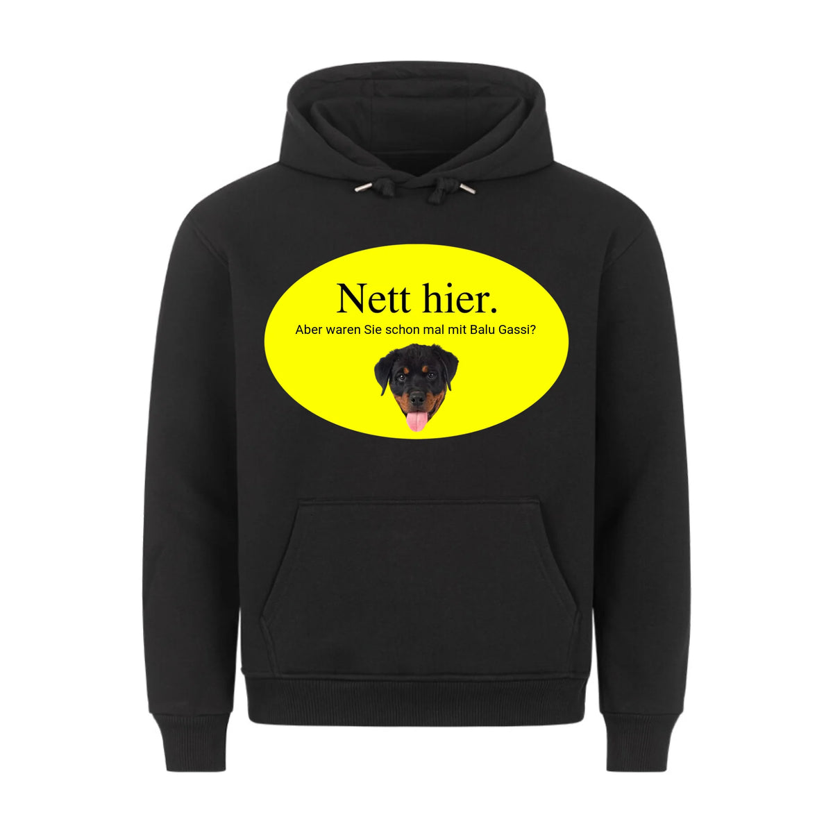 NETT HIER GASSI - Custom Hoodie
