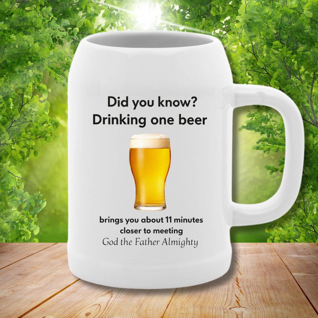 DID YOU KNOW - Bierkrug Stein