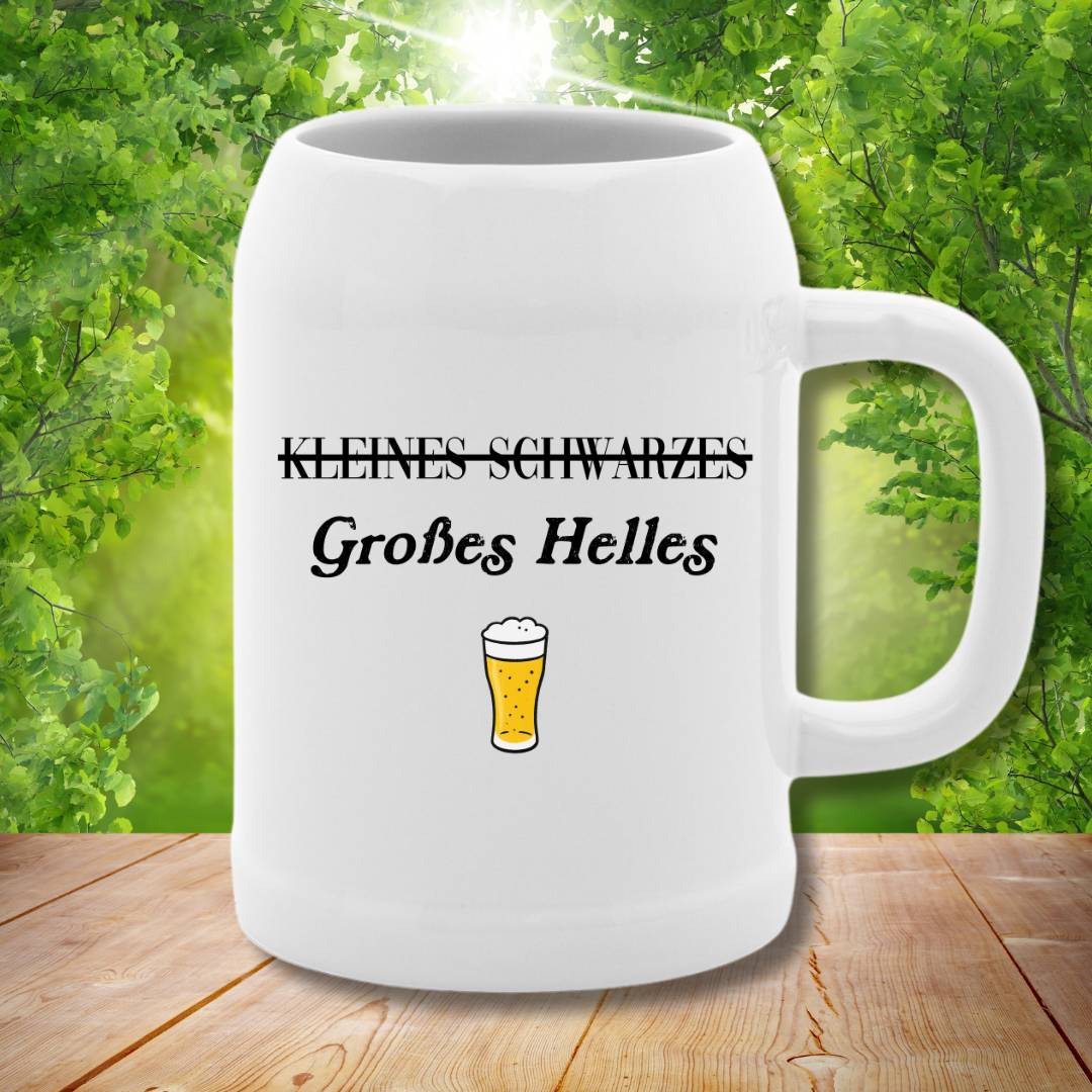 KLEINES SCHWARZES - Bierkrug Stein