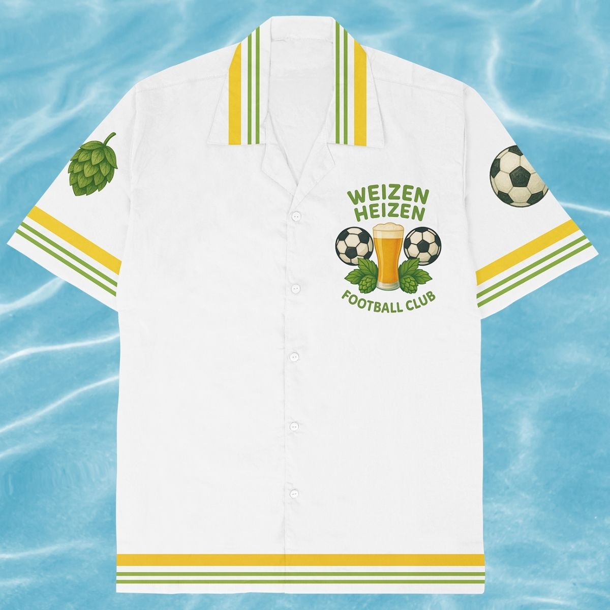 WEIZEN HEIZEN FOOTBALL CLUB - Hawaiihemd