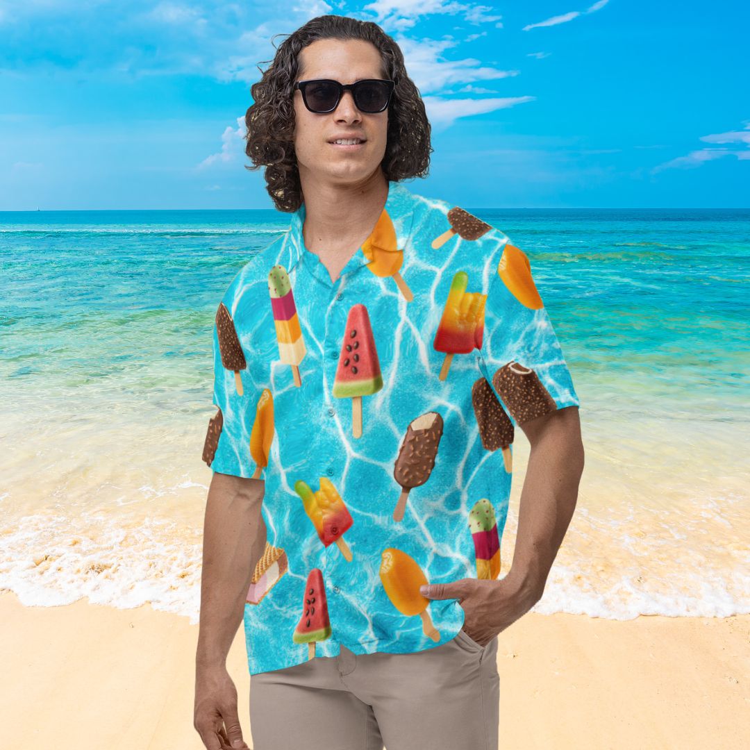 ICE CREAM - Hawaiihemd
