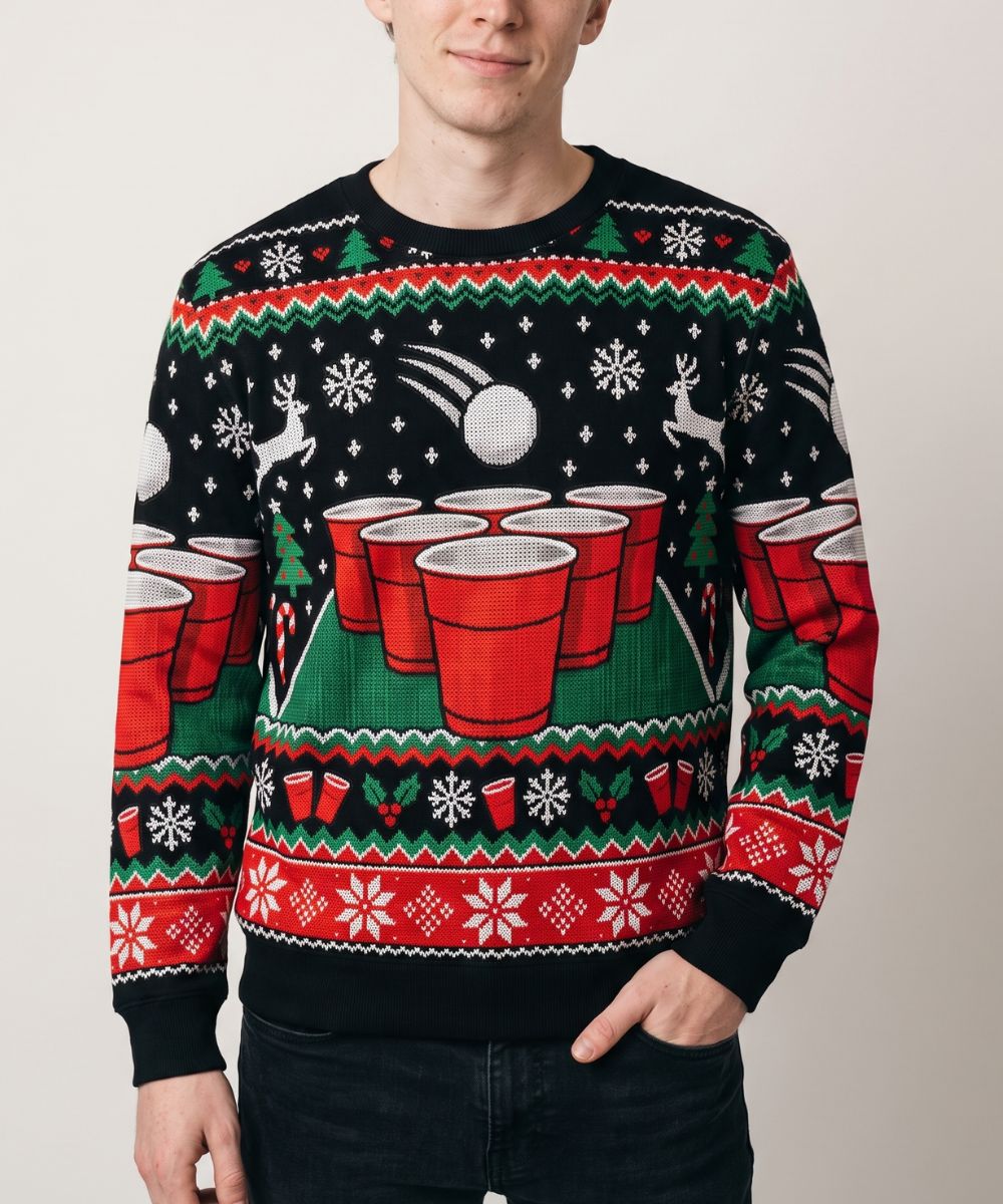 BEERPONG - Pull de Noël Signature