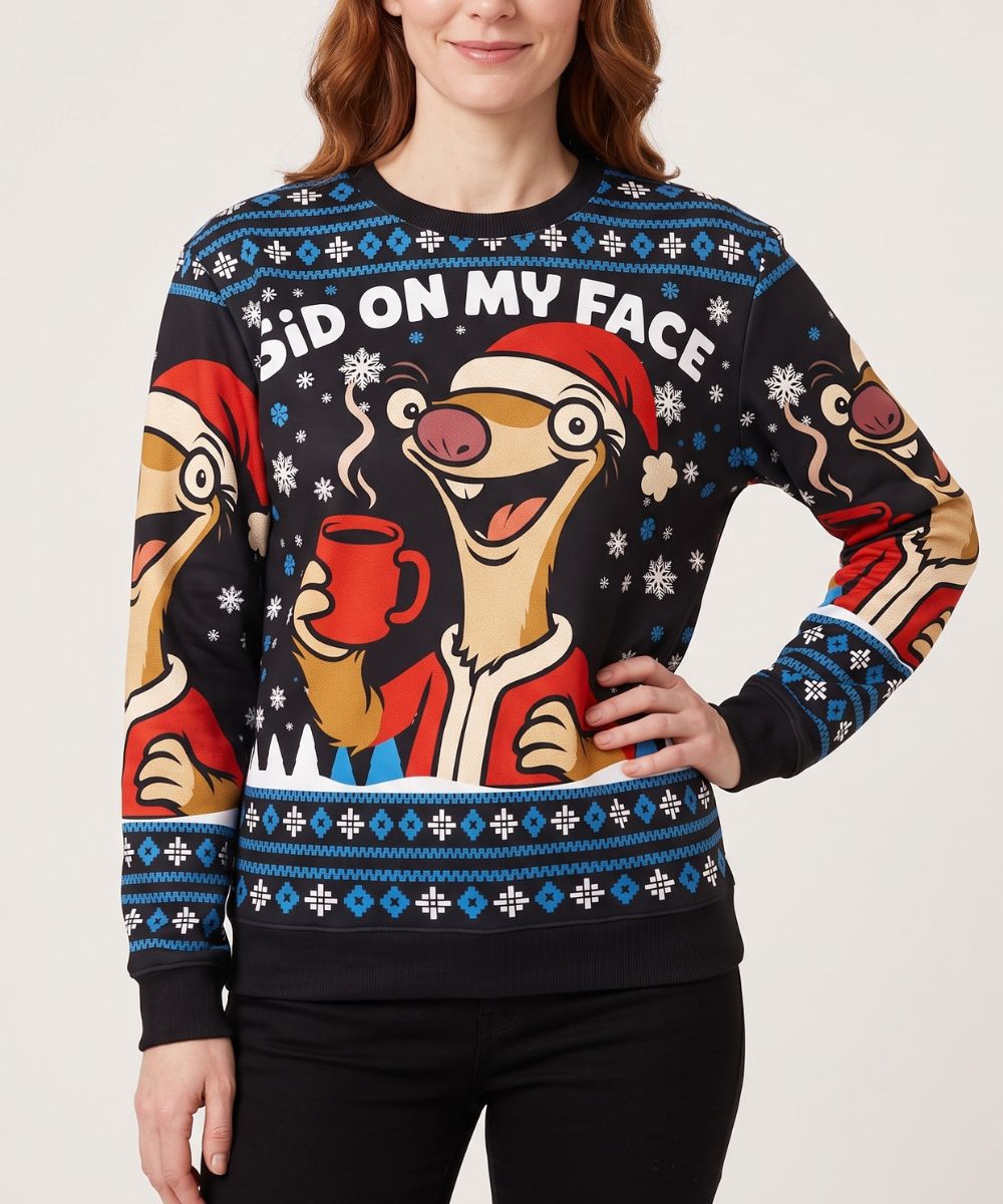 SID ON MY FACE - Maglione Natalizio Signature