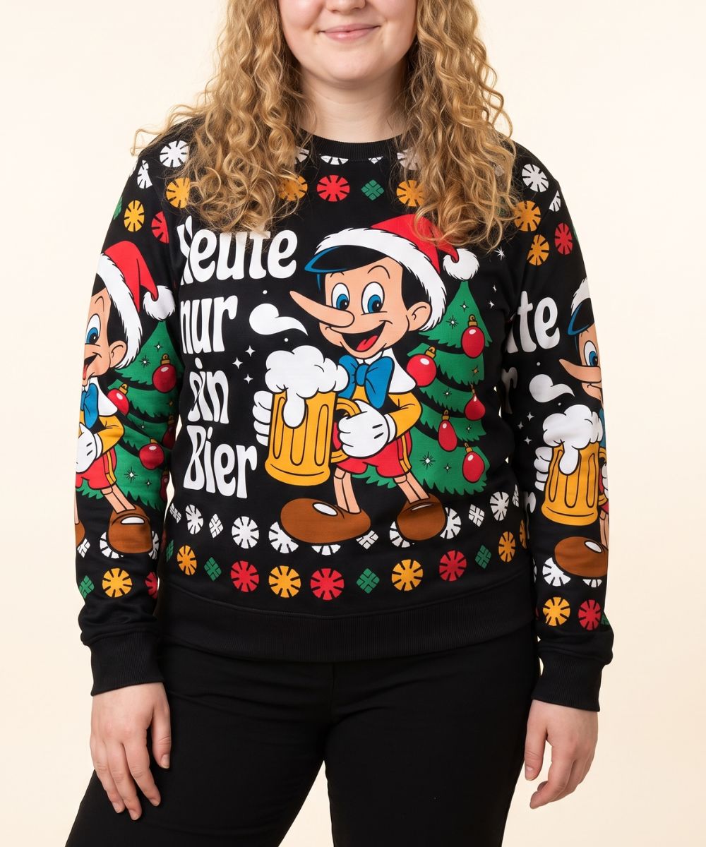 HEUTE NUR EIN BIER - Signature Kersttrui