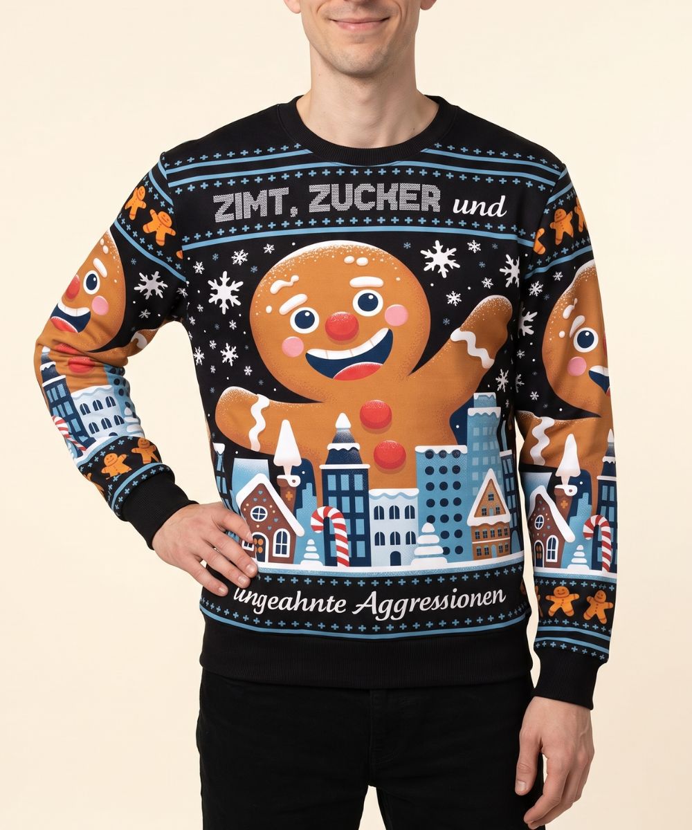 ZIMT ZUCKER & UNGEAHNTE AGGRESSIONEN - Signature Christmas Sweater
