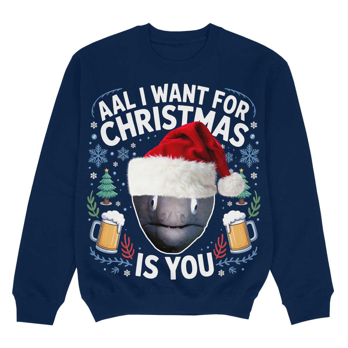 AAL I WANT FOR CHRISTMAS - Premium Christmas Sweater