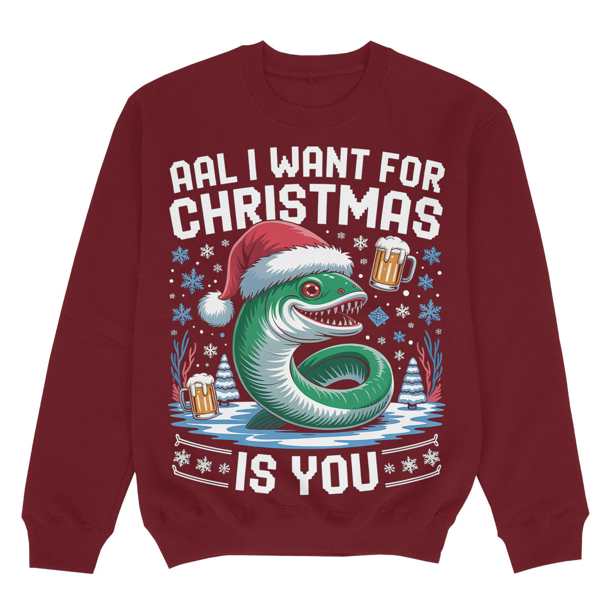 AAL I WANT FOR CHRISTMAS - Premium Christmas Sweater