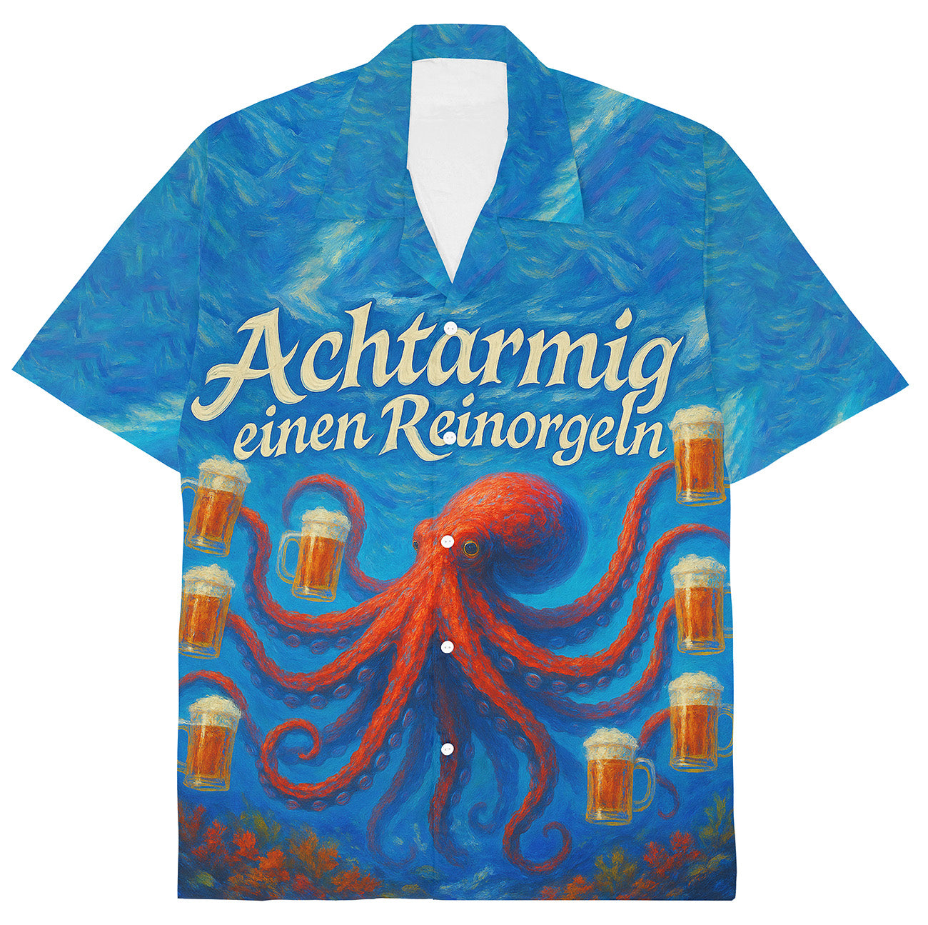 ACHTARMIG - Hawaiihemd