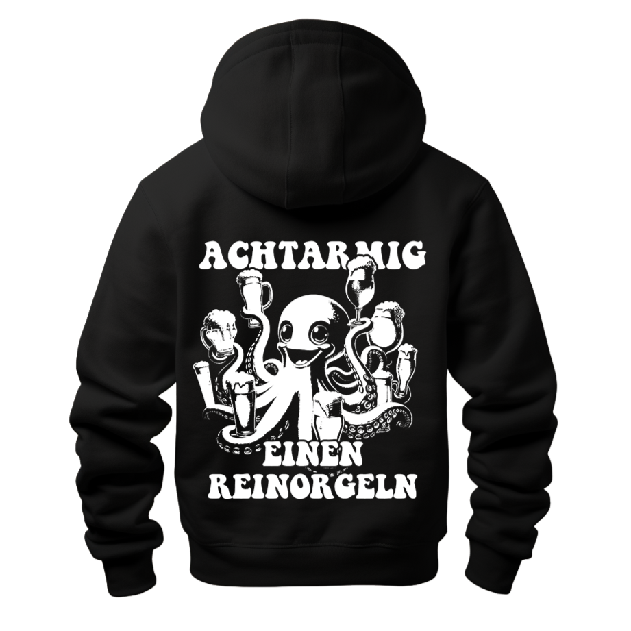 ACHTARMIG - Premium Hoodie Backprint