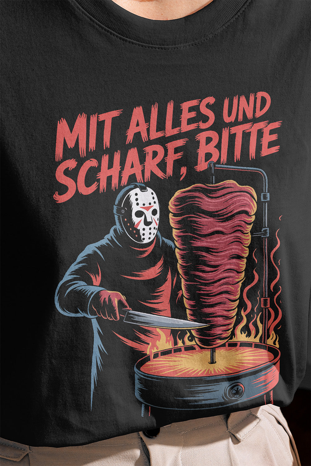 MIT ALLES UND SCHARF - Premium Shirt Unisex