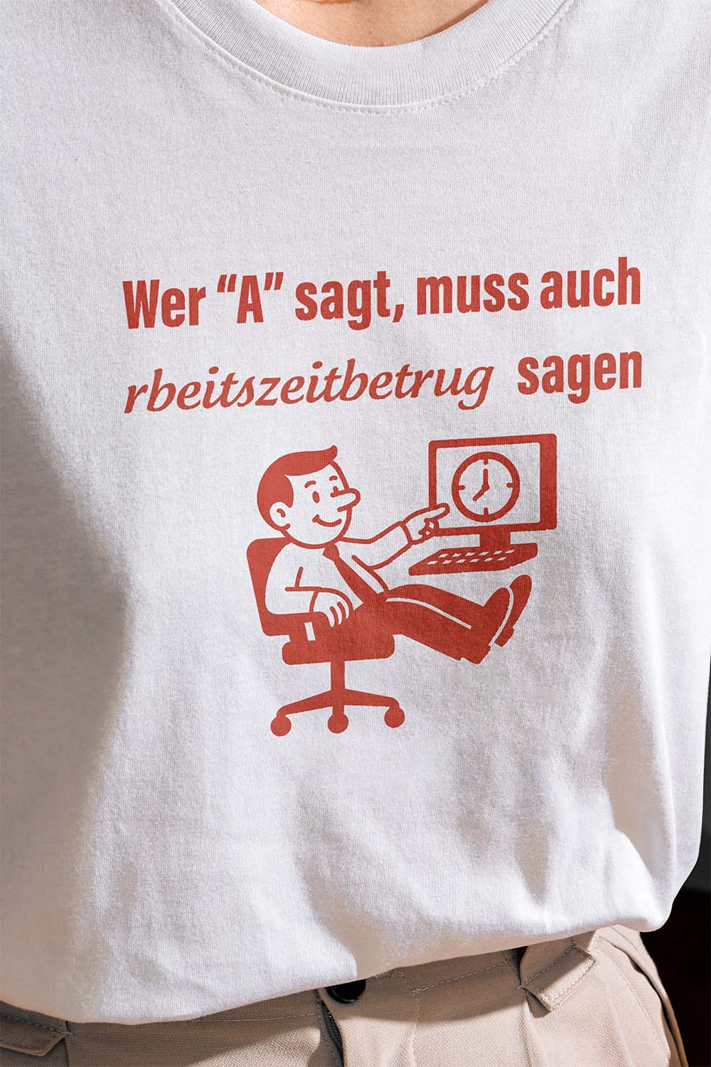 WER A SAGT - Premium Shirt Unisex