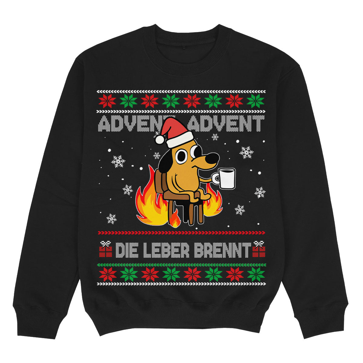 ADVENT LEBER BRENNT - Christmas Premium Sweater
