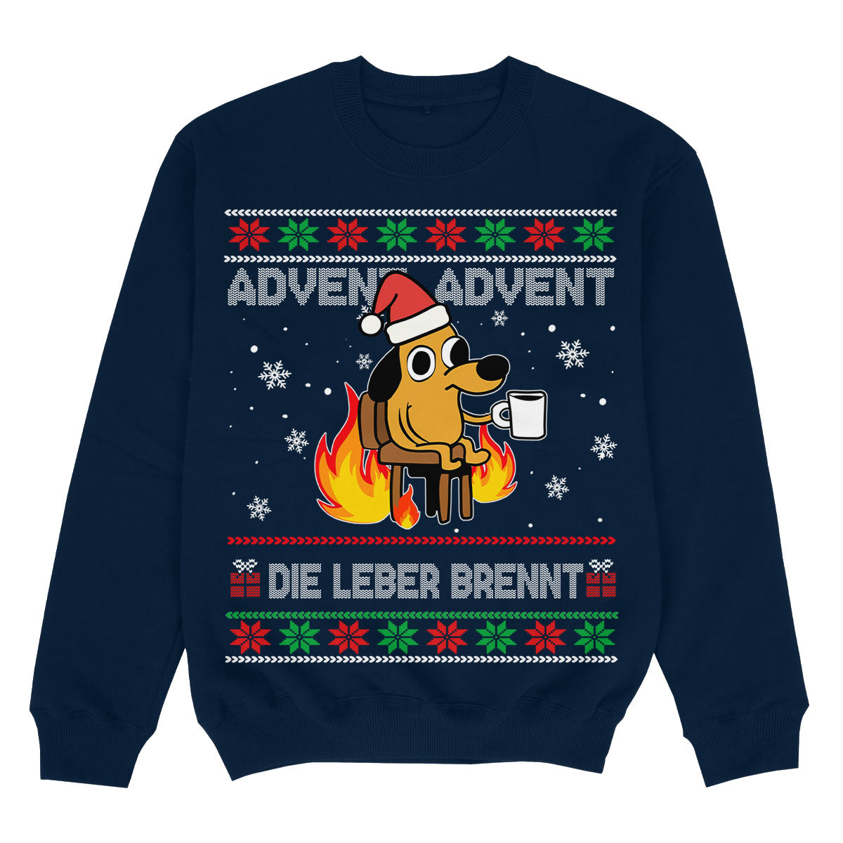 ADVENT LEBER BRENNT - Christmas Premium Sweater