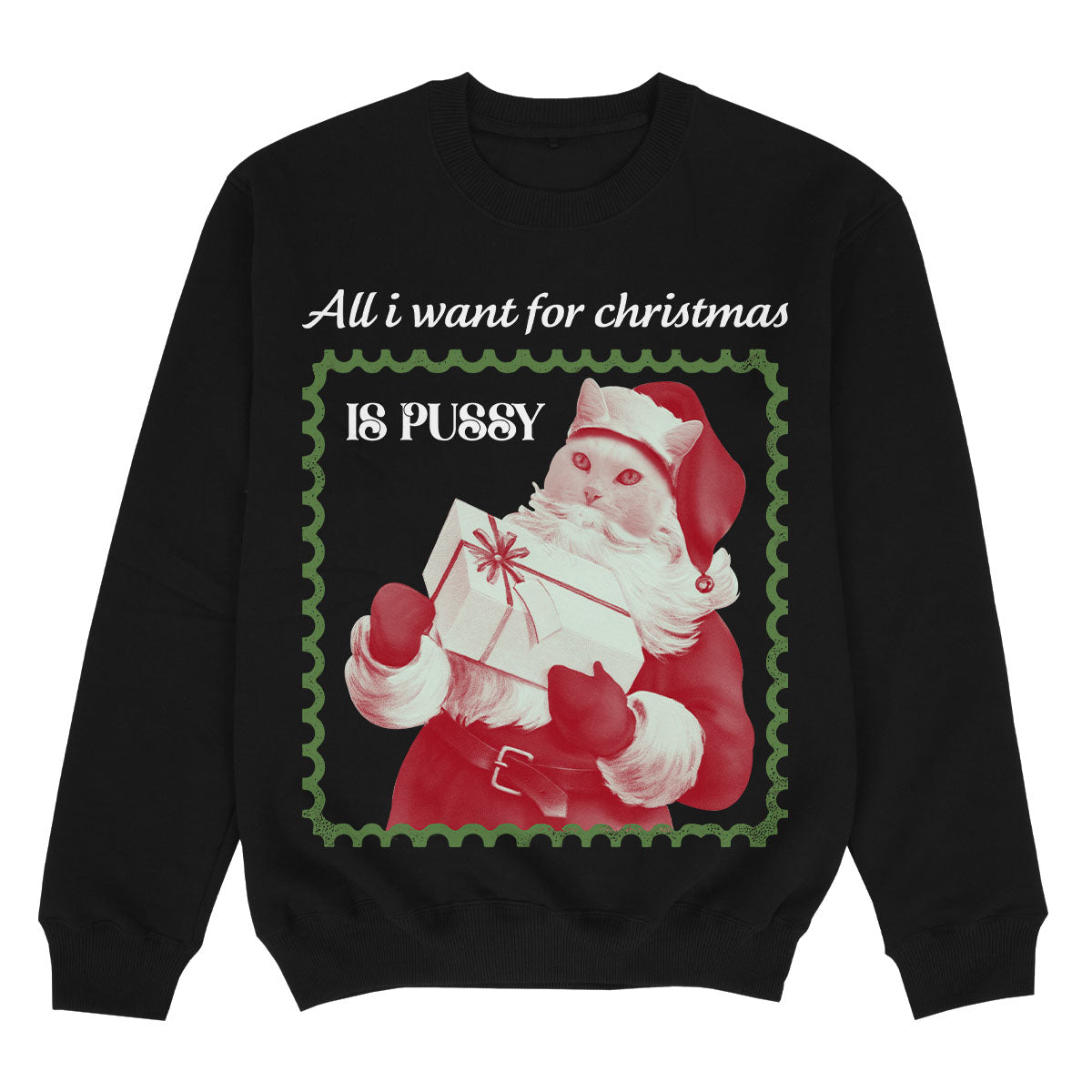 ALL I WANT CAT - Premium Christmas Sweater