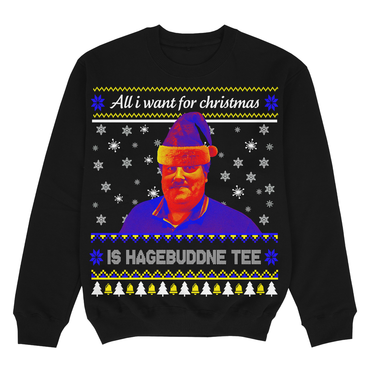 HAGEBUDDNE TEE - Premium Christmas Sweater