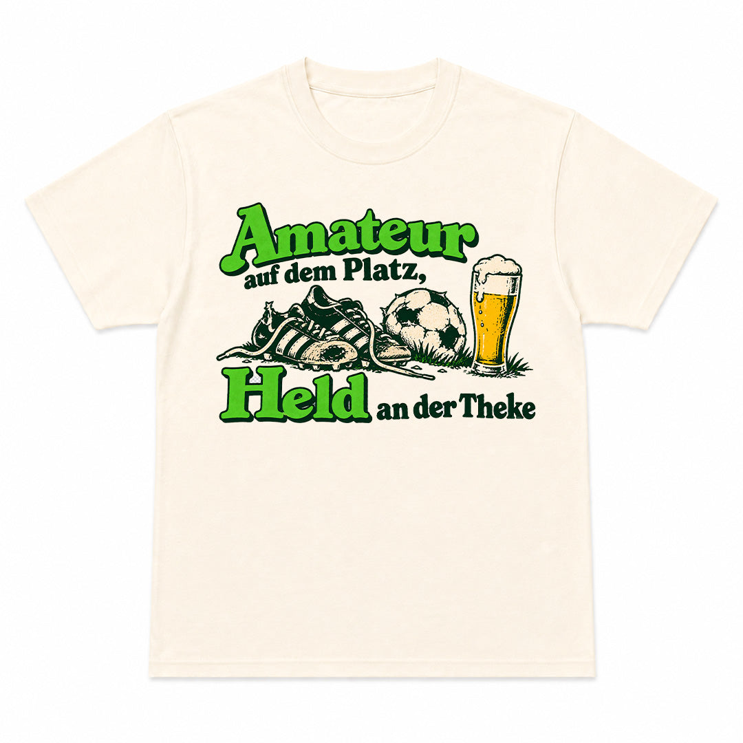 HELD AN DER THEKE - Premium Unisex T-Shirt