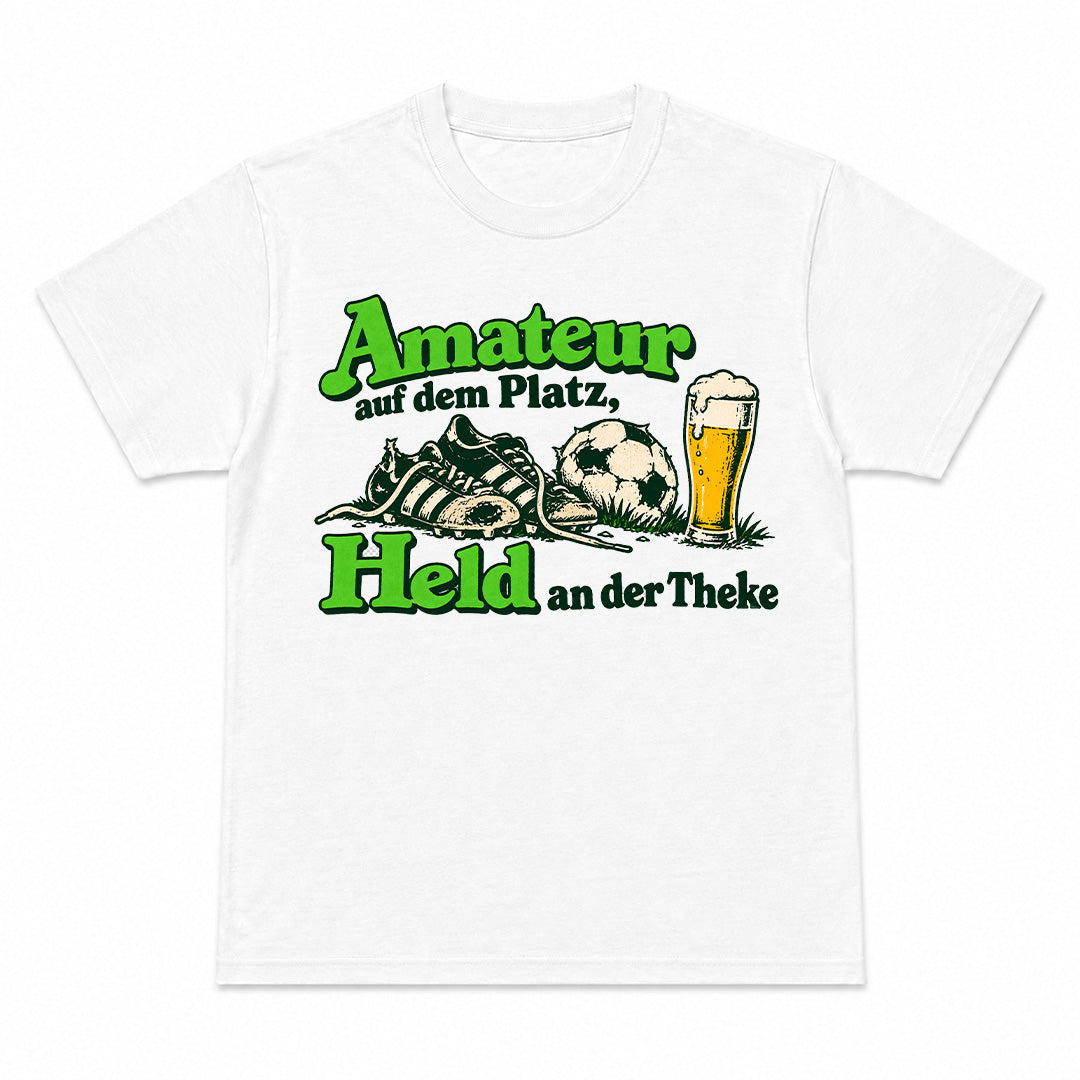 HELD AN DER THEKE - Premium Unisex T-Shirt