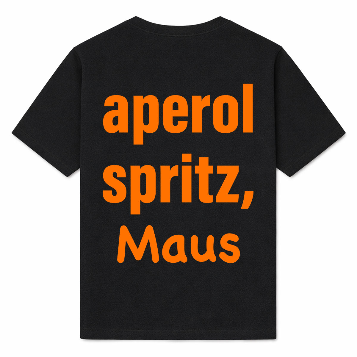 APEROL SPRITZ MAUS - Premium T-Shirt Backprint