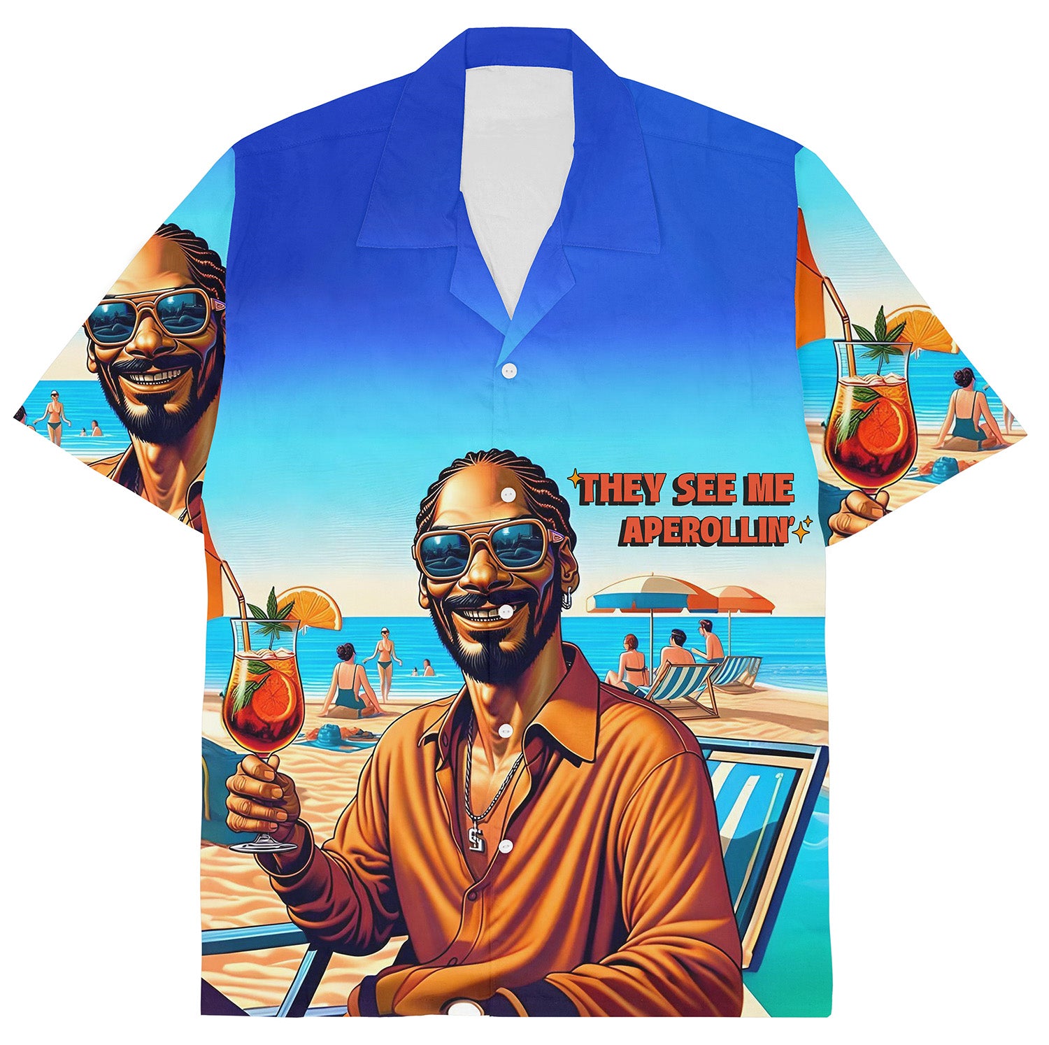 THEY SEE ME APEROLLIN' - Hawaiihemd