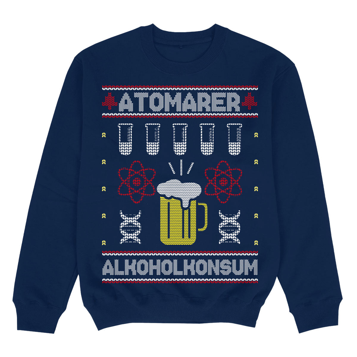 ATOMARER ALKOHOLKONSUM - Premium Christmas Sweater