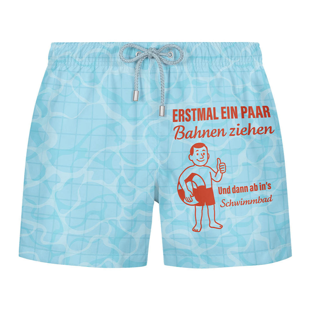 ERSTMAL EIN PAAR BAHNEN ZIEHEN - Badeshort