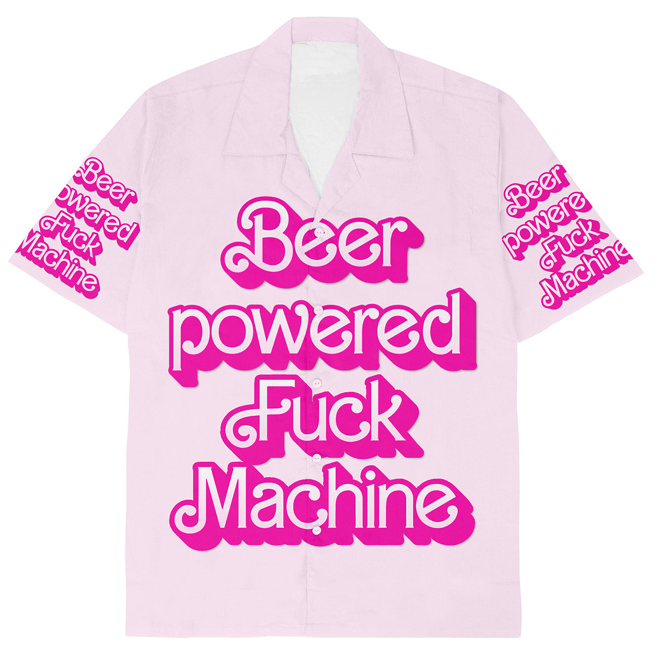 BEER POWERED - Hawaiihemd