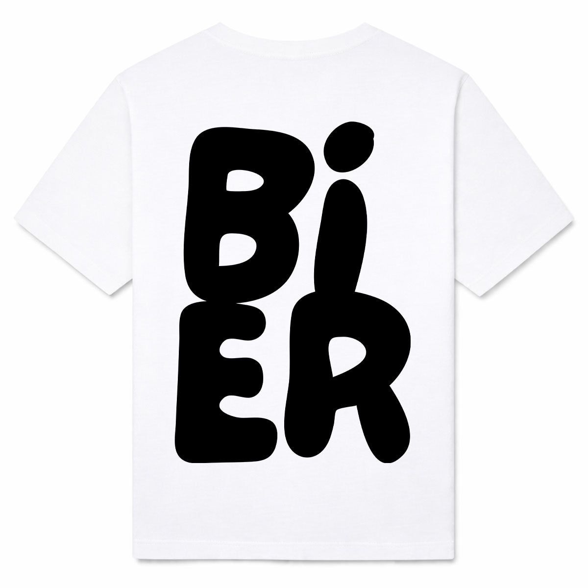 BIER PATCH - Premium T-Shirt Backprint