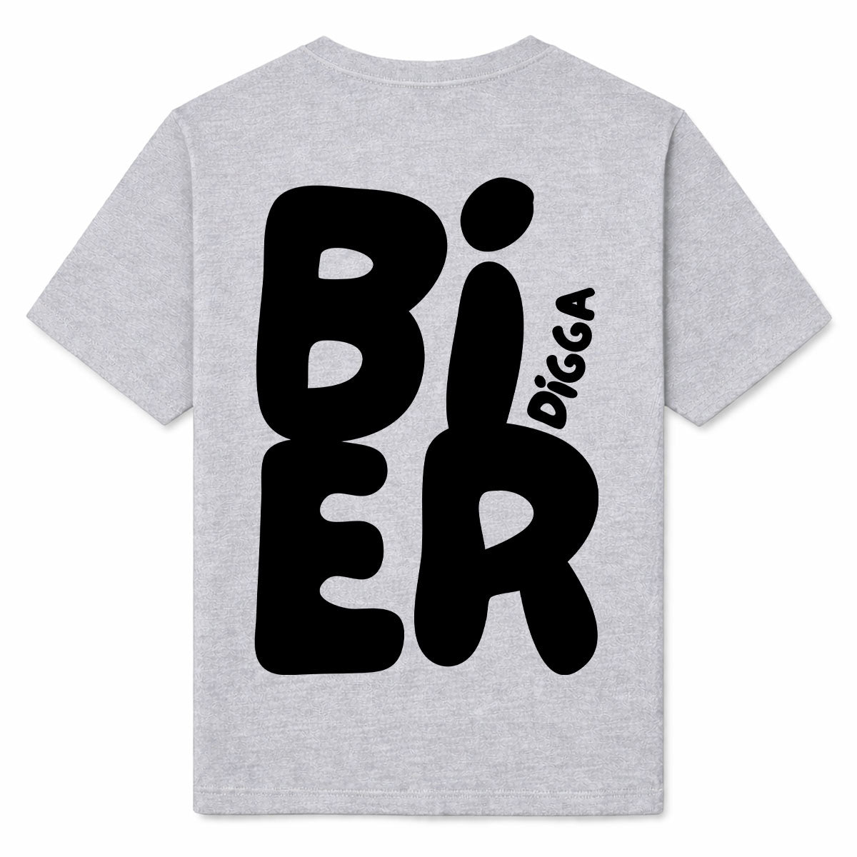 BIER DIGGA - Premium T-Shirt Backprint