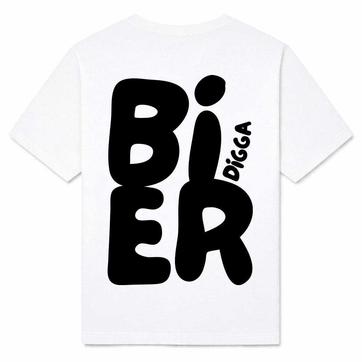 BIER DIGGA - Premium T-Shirt Backprint