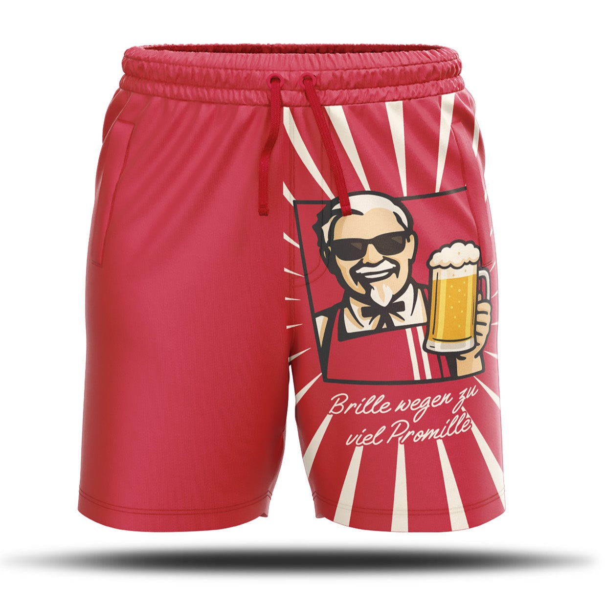 BRILLE WEGEN PROMILLE - Badeshort