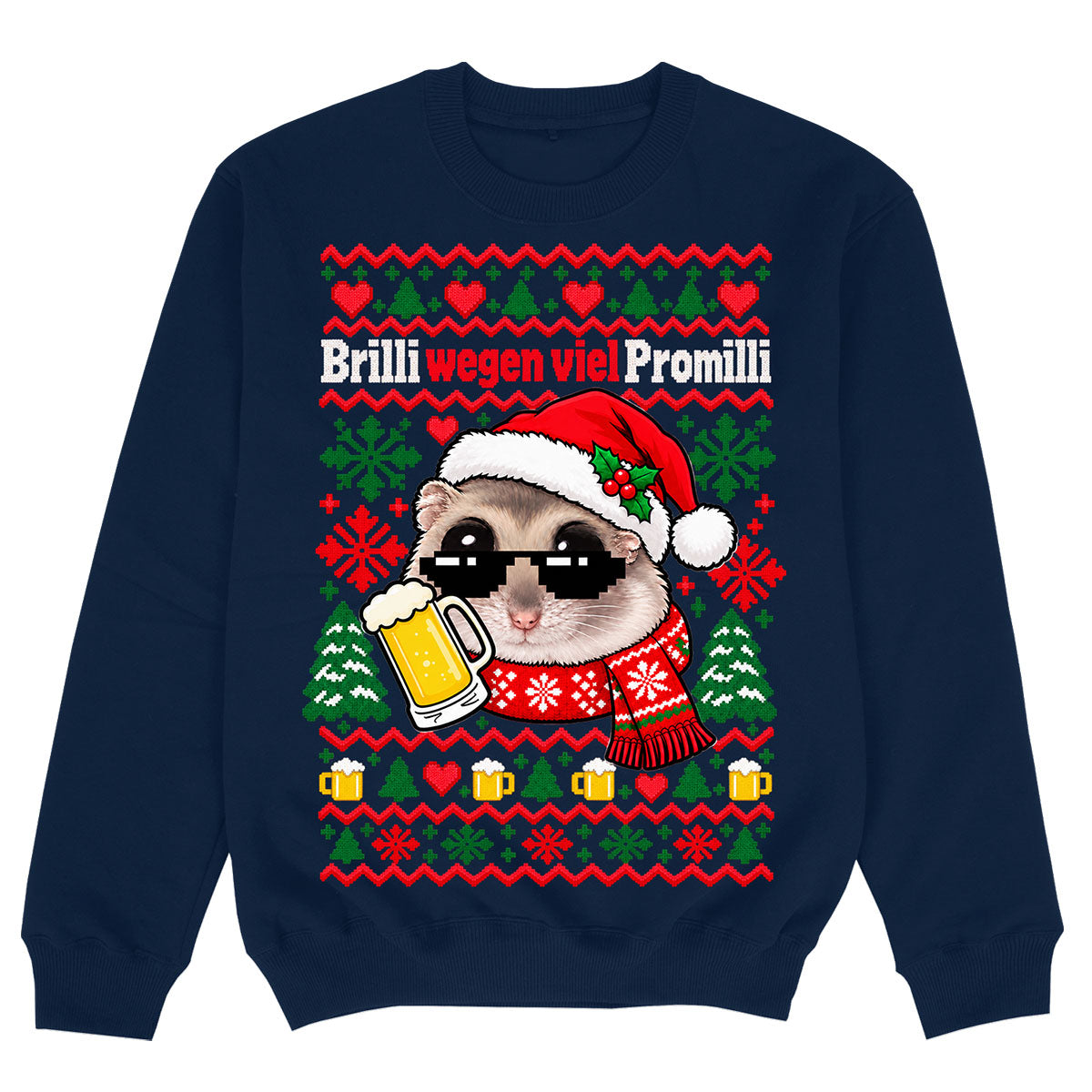 BRILLI WEGEN VIEL PROMILLI - Sweatshirt Premium