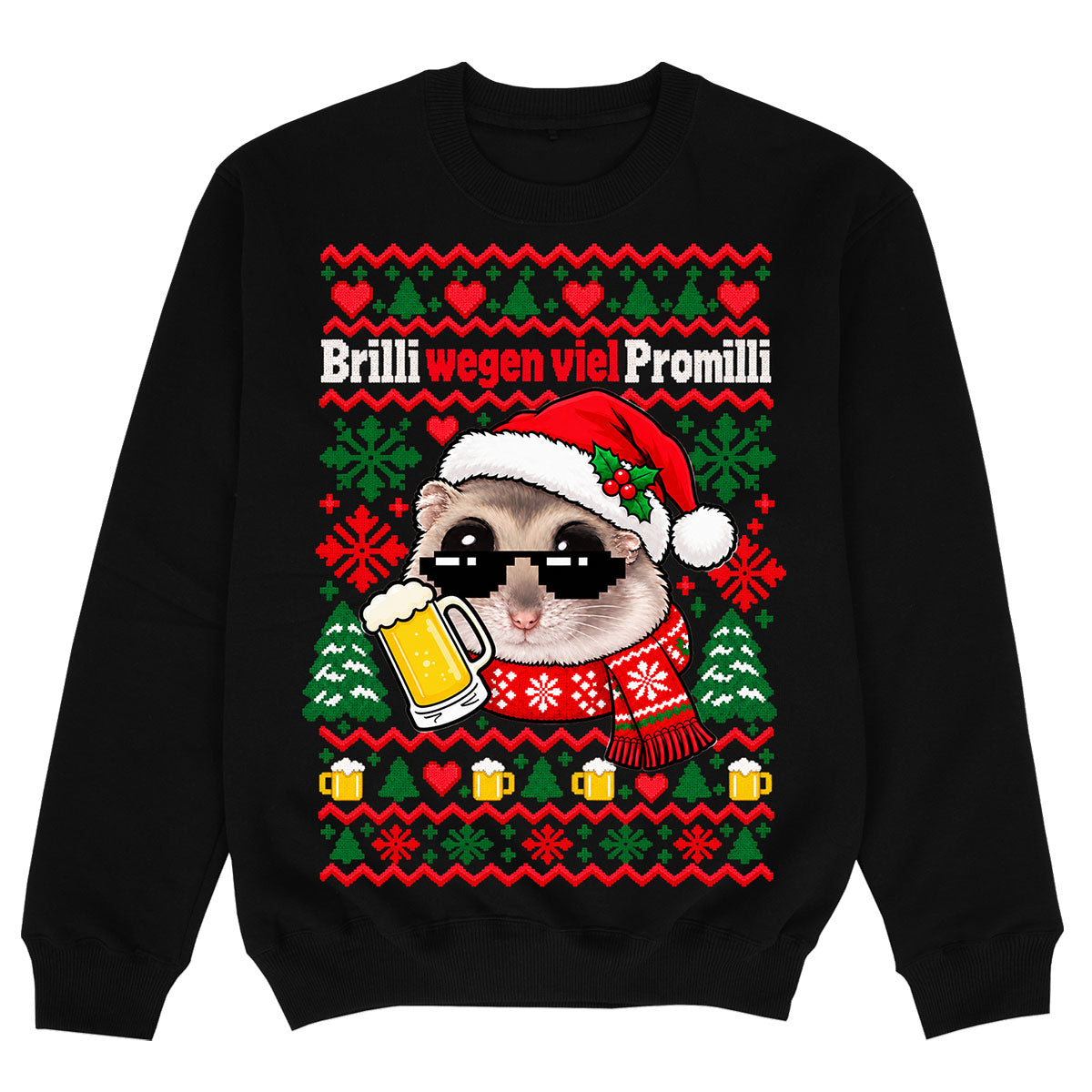 BRILLI WEGEN VIEL PROMILLI - Sweatshirt Premium