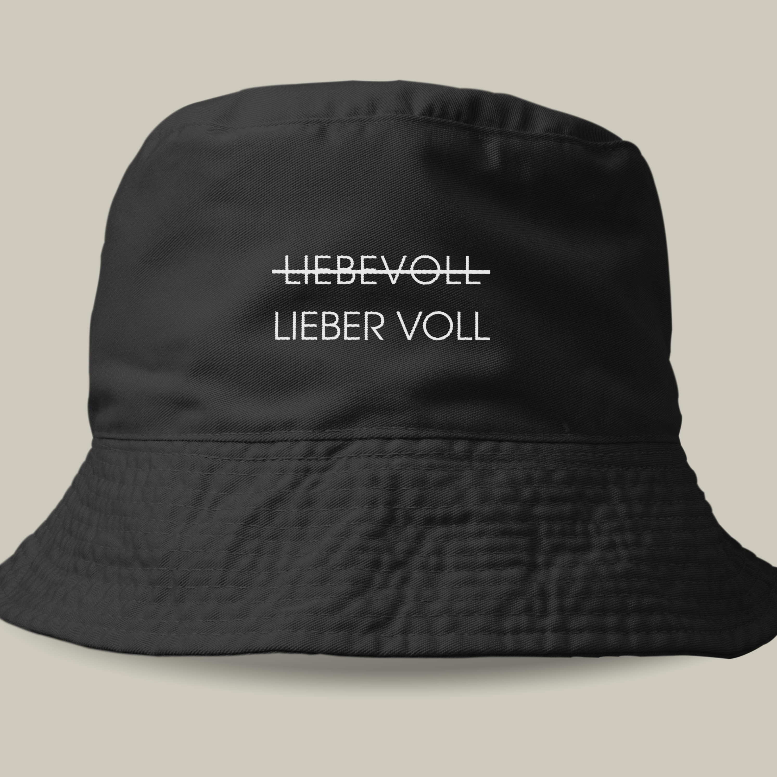 Liebevoll Liebervoll - Bucket Hat - Weinspirits