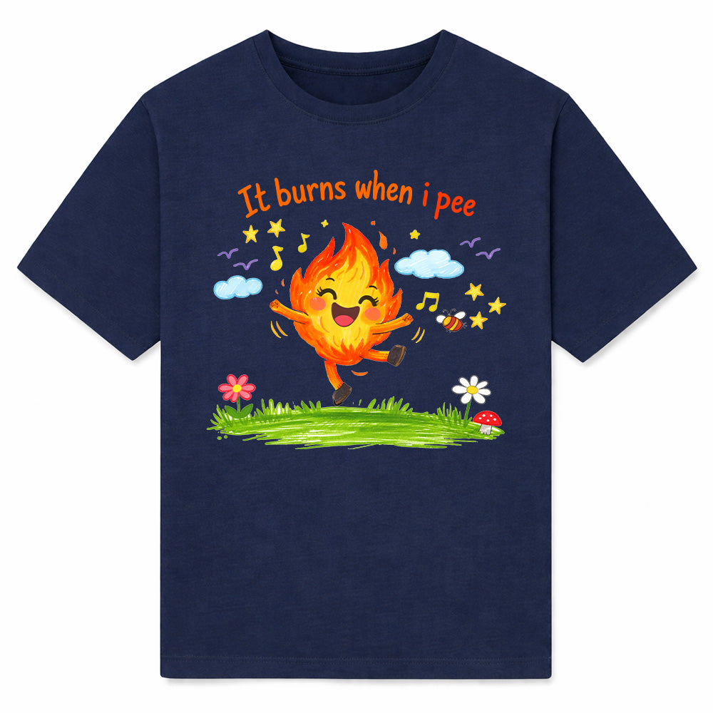 IT BURNS WHEN I PEE - Premium Shirt Unisex