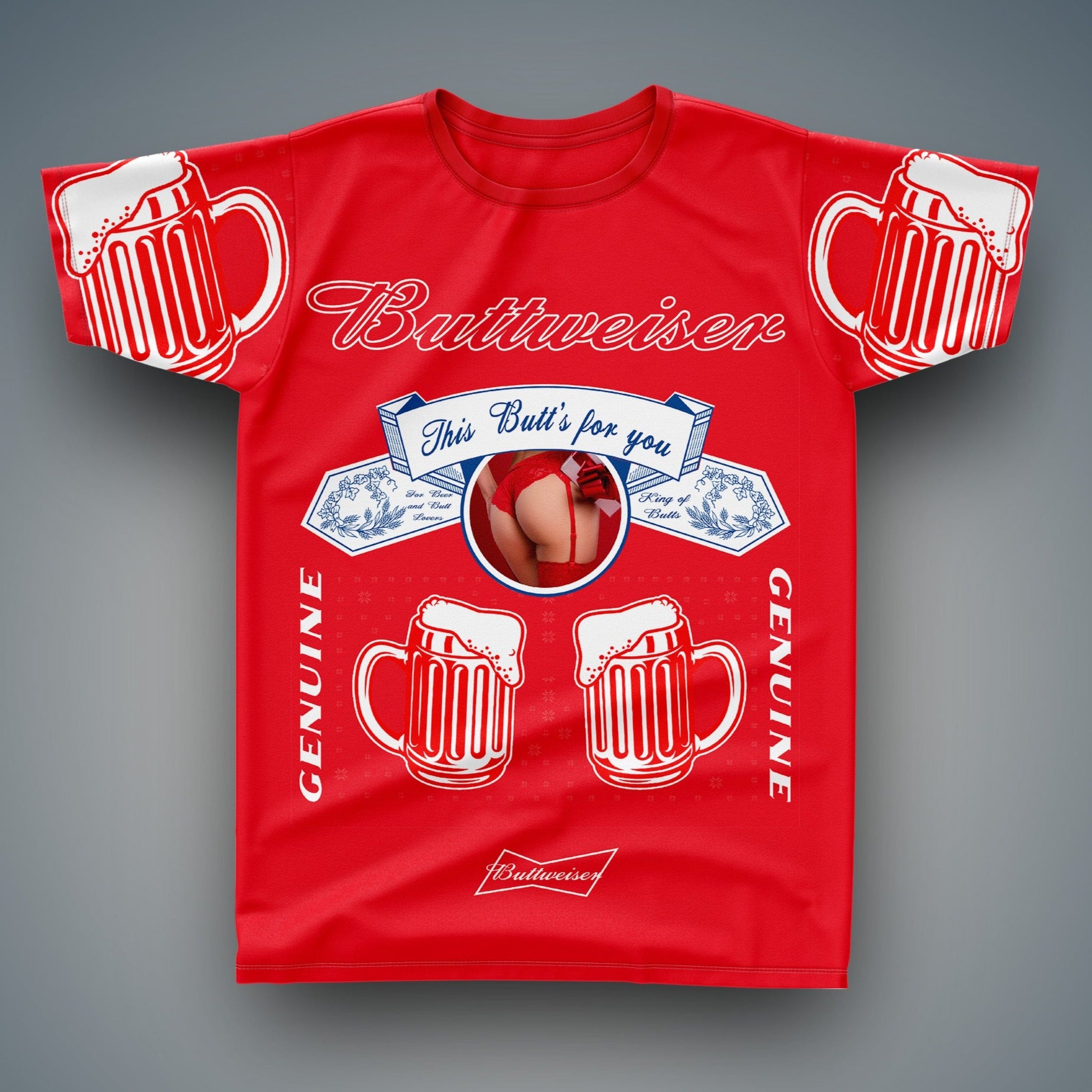 BUTTWEISER - Fullprint Shirt