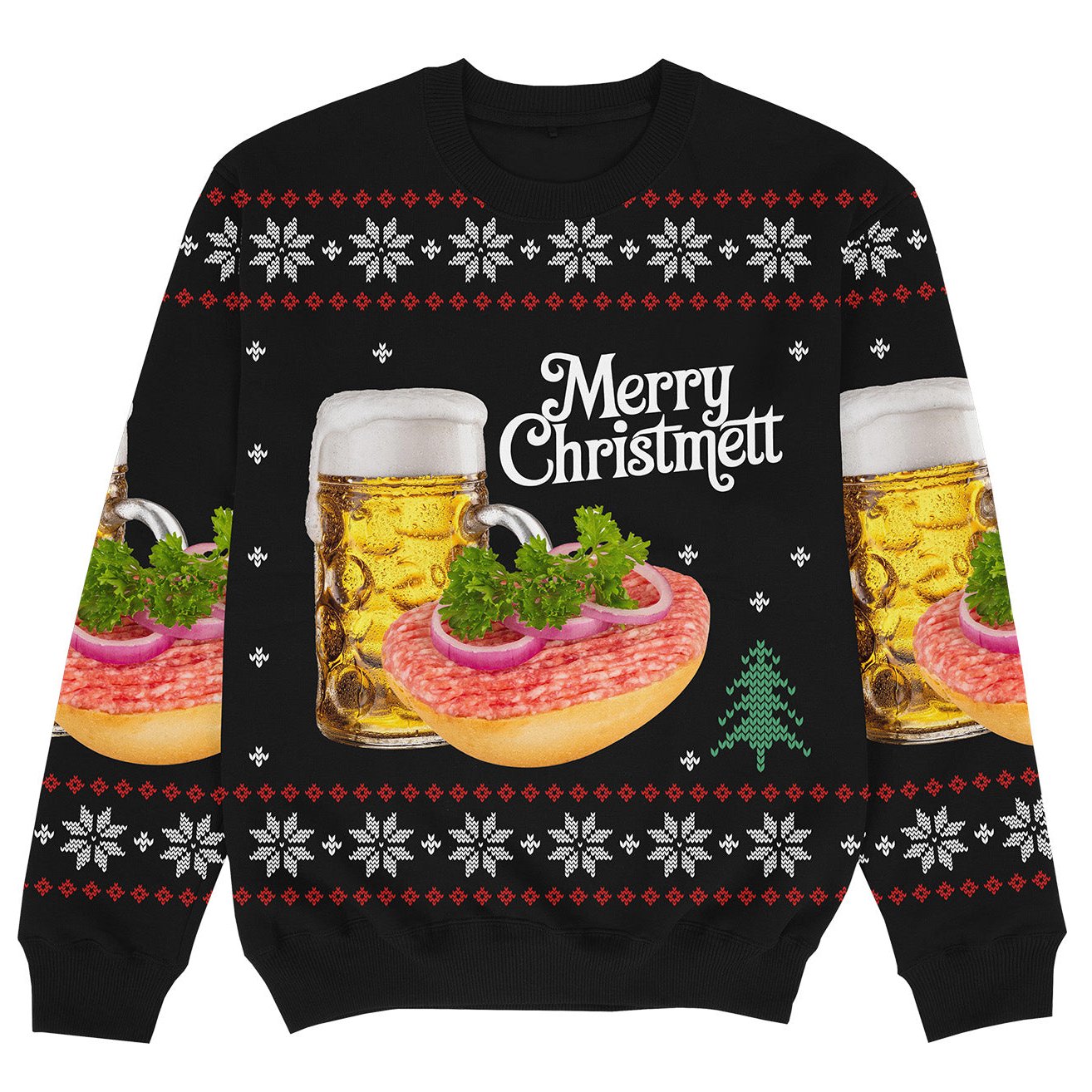 MERRY CHRISTMETT - Christmas Ugly Sweater