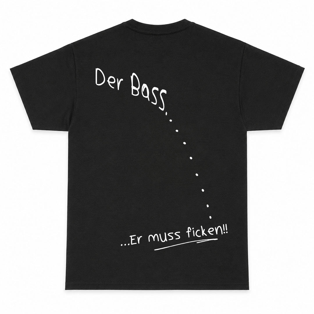 DER BASS - Premium T-Shirt Backprint
