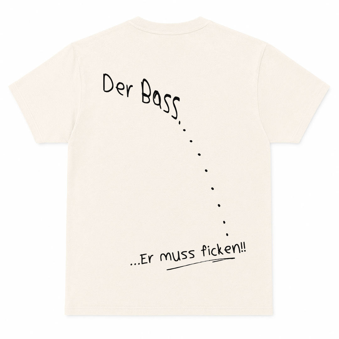 DER BASS - Premium T-Shirt Backprint