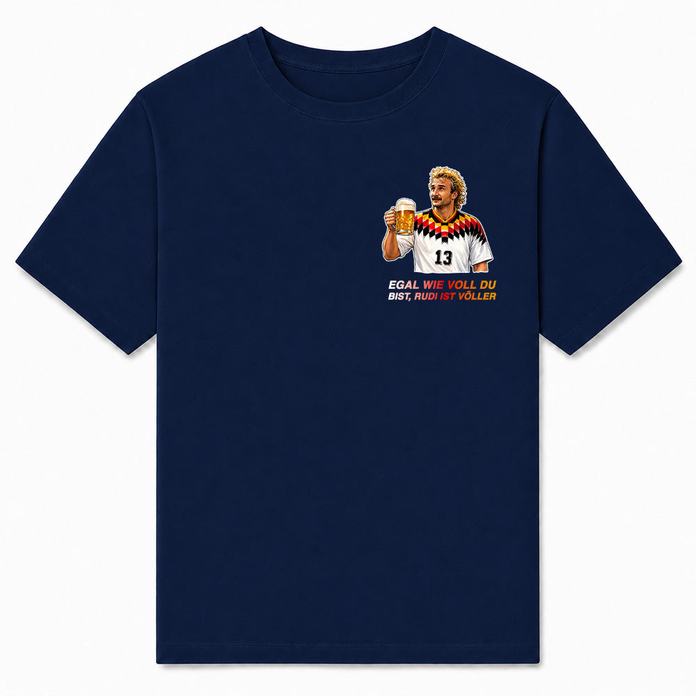 EGAL WIE VOLL DU BIST BRUSTDRUCK - Premium T-Shirt Unisex