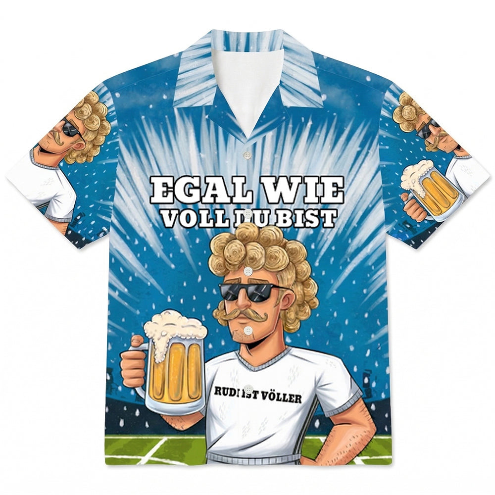 RUDI IST VÖLLER - Premium Hawaiihemd