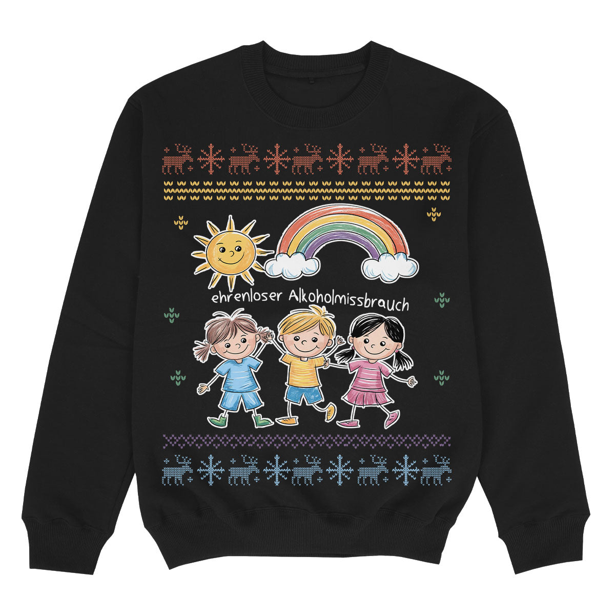 EHRENLOSER ALK0H0LMISSBRAUCH - Premium Sweater