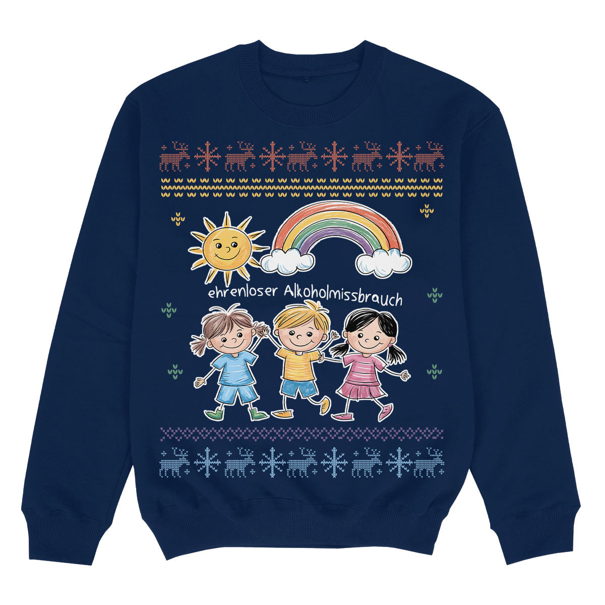 EHRENLOSER ALK0H0LMISSBRAUCH - Premium Sweater