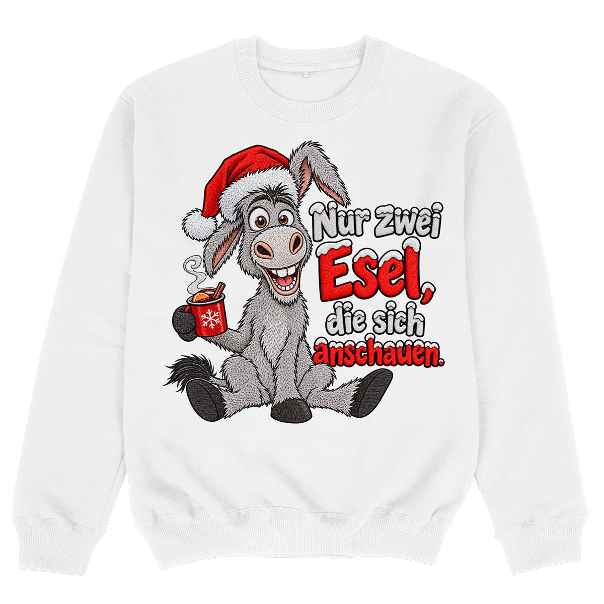 NUR ZWEI ESEL - Premium Sweater