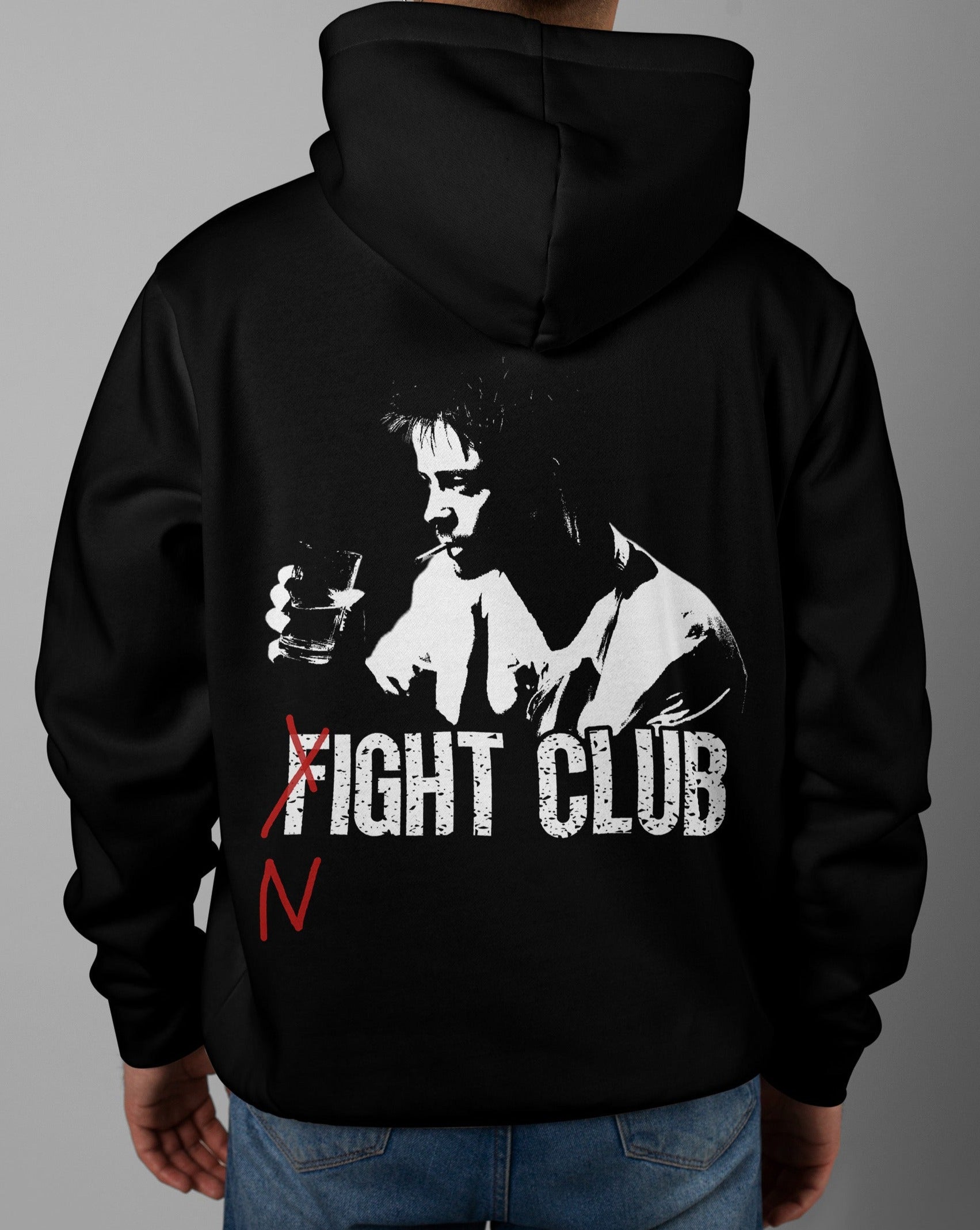 NIGHT CLUB - Premium Hoodie Backprint