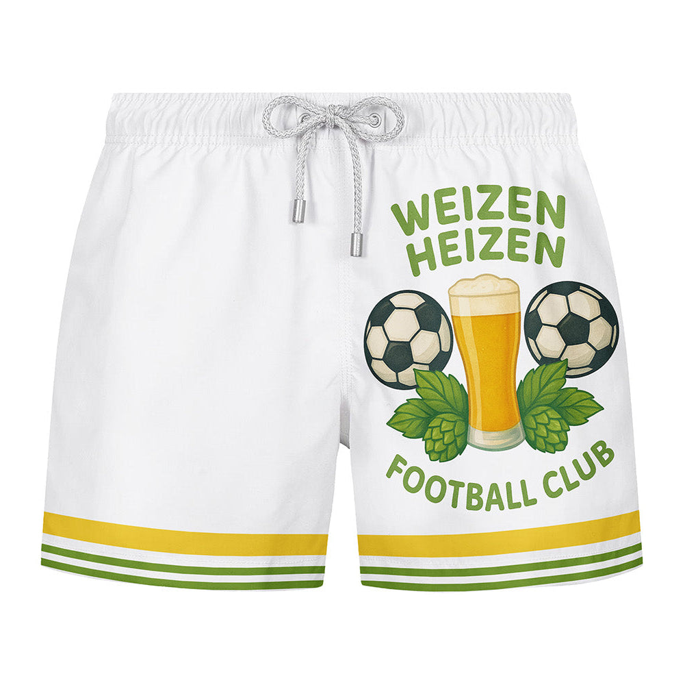 WEIZEN HEIZEN FOOTBALL CLUB - Premium Badeshort Fullprint
