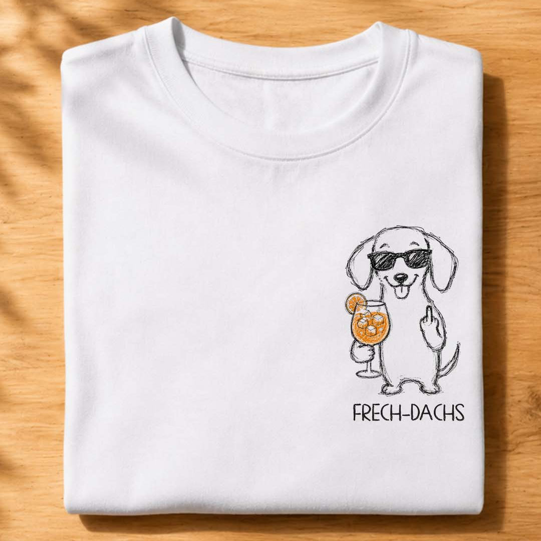 FRECH DACHS - Premium T-Shirt Unisex