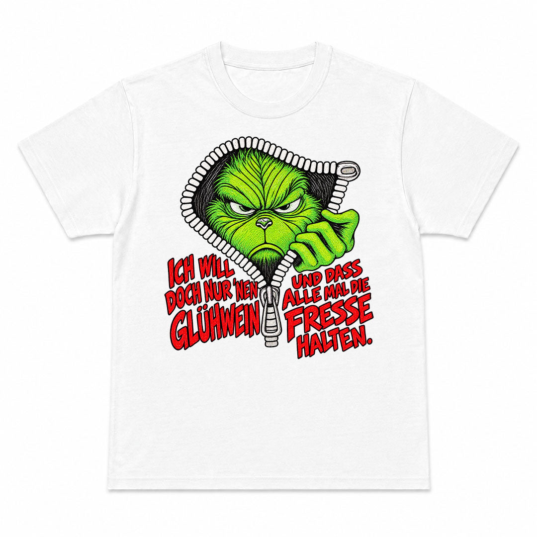 ICH WILL NUR GLÜHWEIN - Kerst T-Shirt
